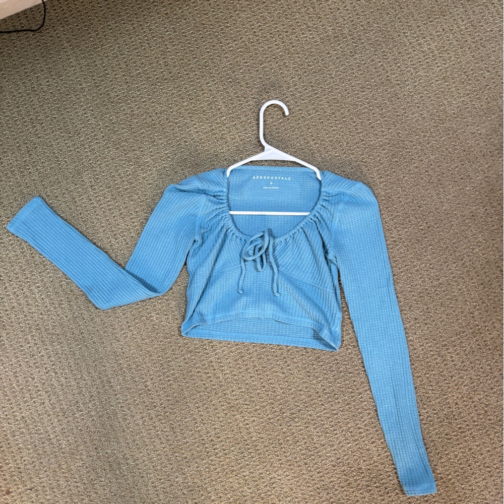 Aeropostale Teal Knit Sweater